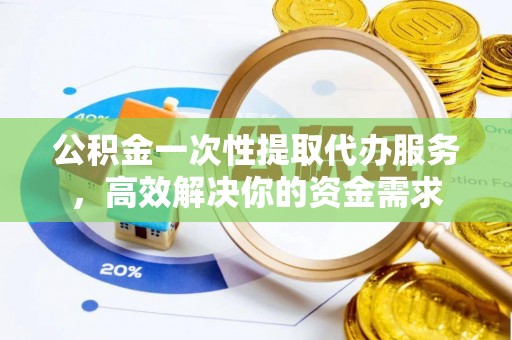 大武公积金一次性提取代办服务，高效解决你的资金需求