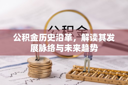 大武公积金历史沿革，解读其发展脉络与未来趋势