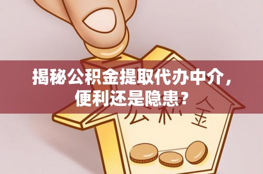 大武揭秘公积金提取代办中介，便利还是隐患？