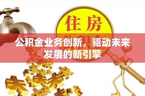 大武公积金业务创新，驱动未来发展的新引擎