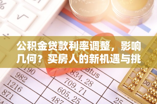 大武公积金贷款利率调整，影响几何？买房人的新机遇与挑战