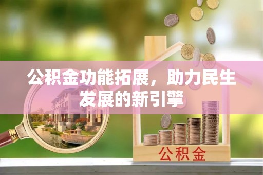 大武公积金功能拓展，助力民生发展的新引擎