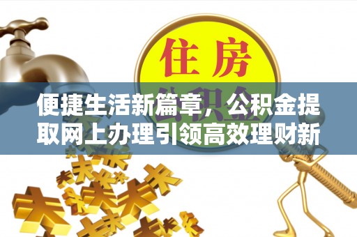 大武便捷生活新篇章，公积金提取网上办理引领高效理财新趋势