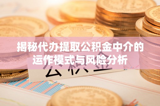 大武揭秘代办提取公积金中介的运作模式与风险分析