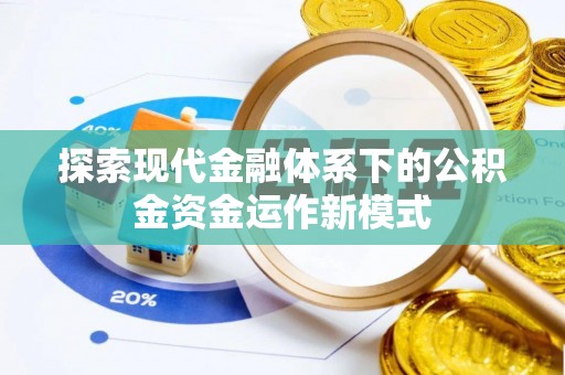 大武探索现代金融体系下的公积金资金运作新模式