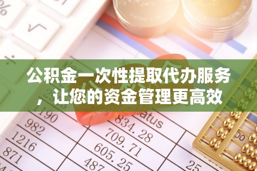 大武公积金一次性提取代办服务，让您的资金管理更高效