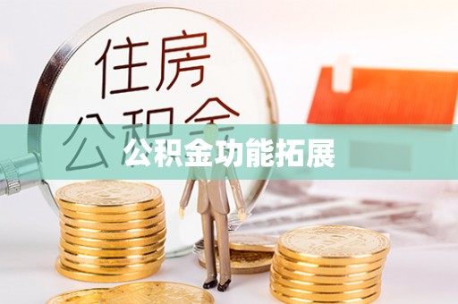 大武公积金功能拓展
