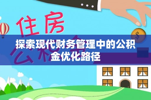 大武探索现代财务管理中的公积金优化路径