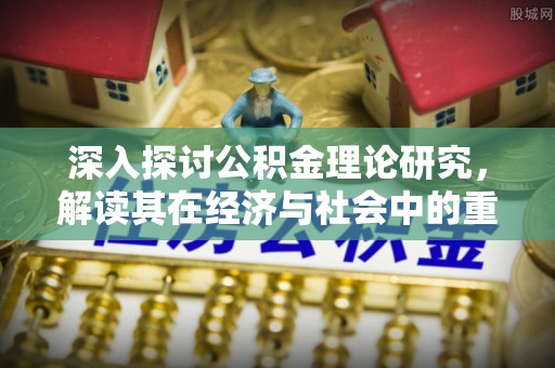 大武深入探讨公积金理论研究，解读其在经济与社会中的重要角色