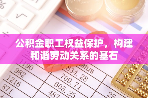 大武公积金职工权益保护，构建和谐劳动关系的基石