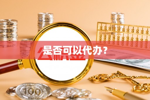 大武是否可以代办？